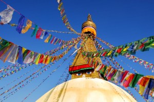 Philosophie Tibet Tempel Nepal Bodhnath